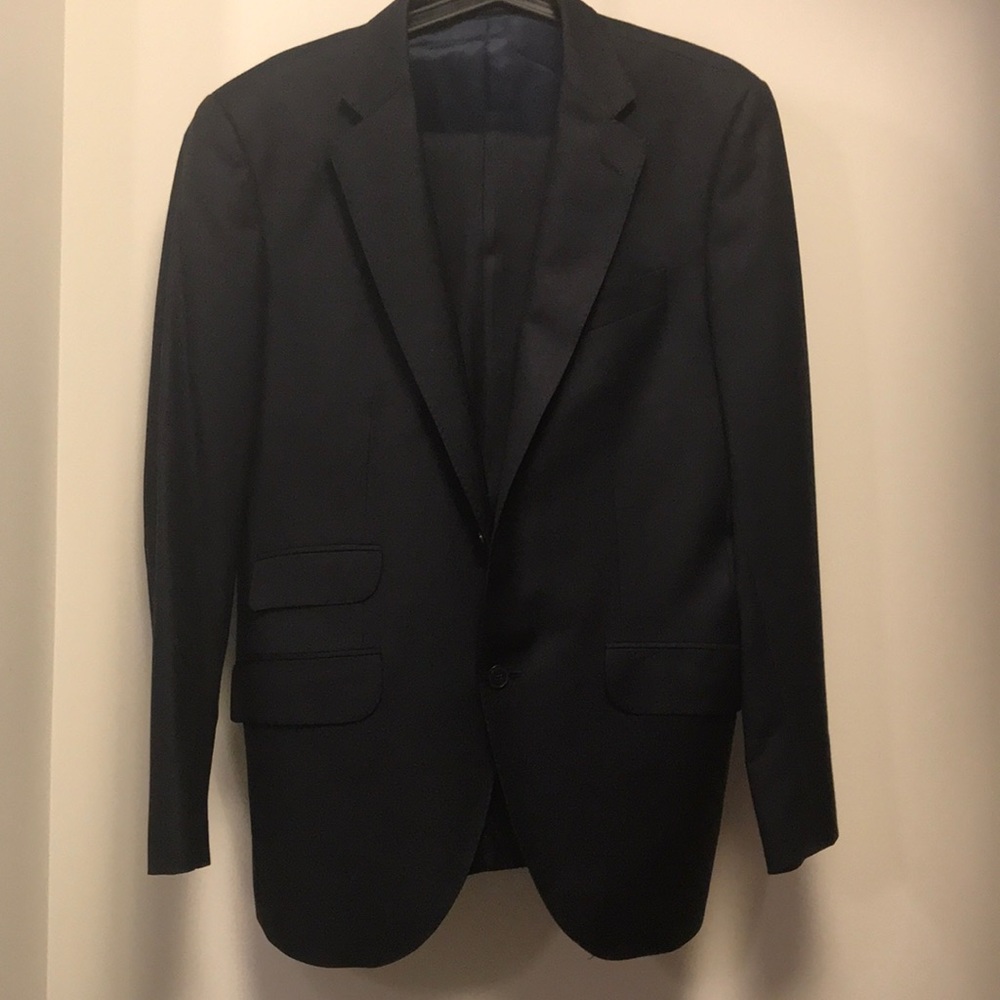Hackett London Navy Blue Full Suit